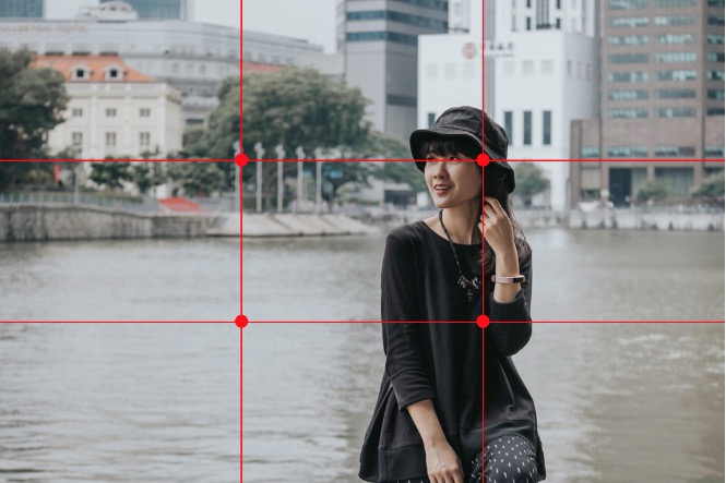 Портретная и уличная фотография – правило третей